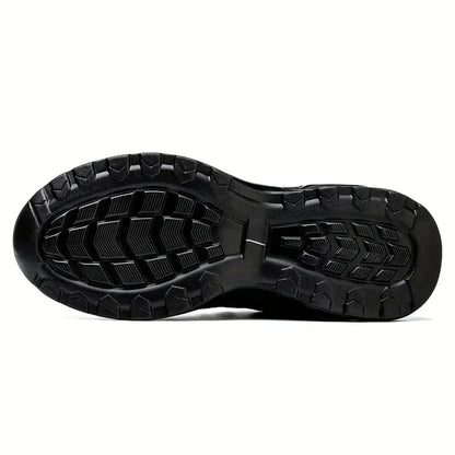 Men's Black Safety Work Shoes | Lightweight