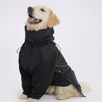 3-Layer Windproof & Waterproof Dog Raincoat