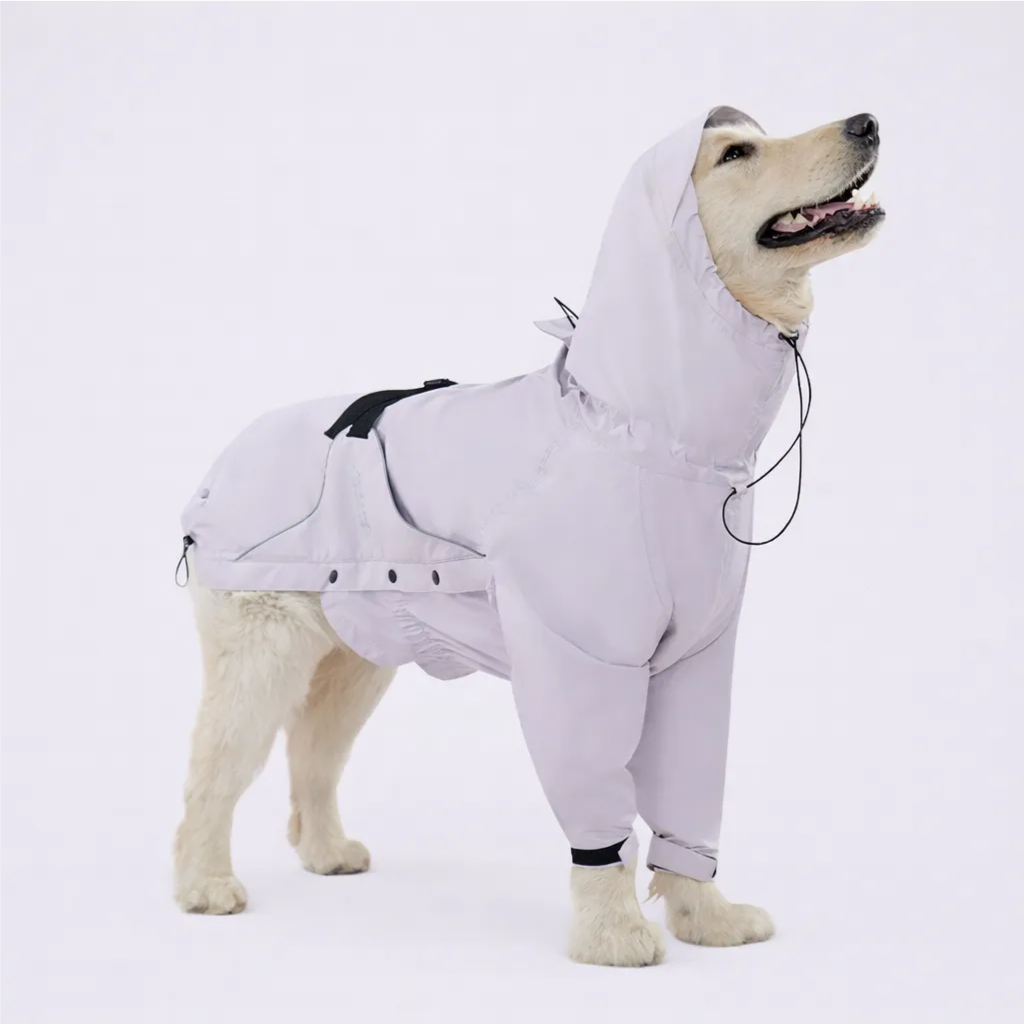 3-Layer Windproof & Waterproof Dog Raincoat