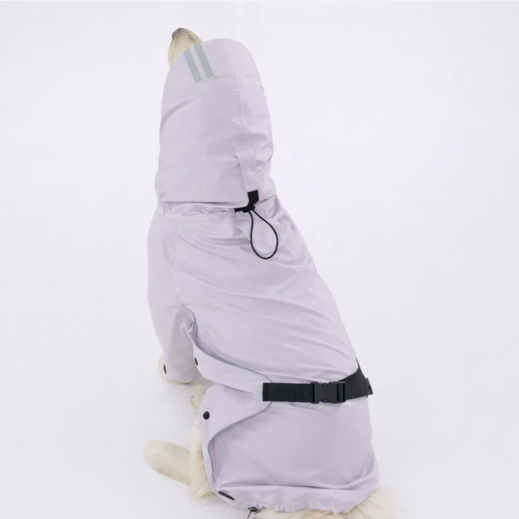 3-Layer Windproof & Waterproof Dog Raincoat