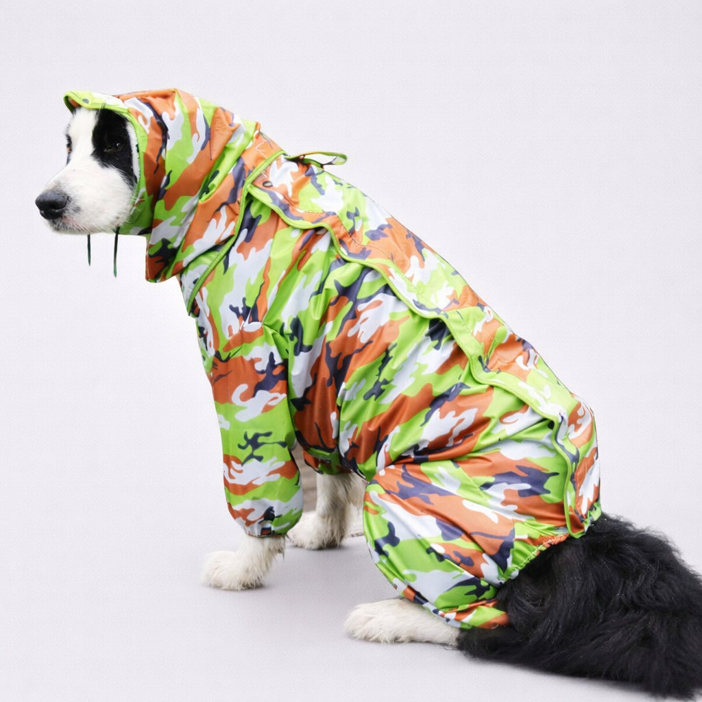 Full-Coverage Dog Raincoat
