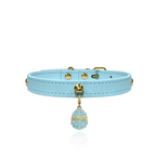 Lanceria Crystal Leather Collar
